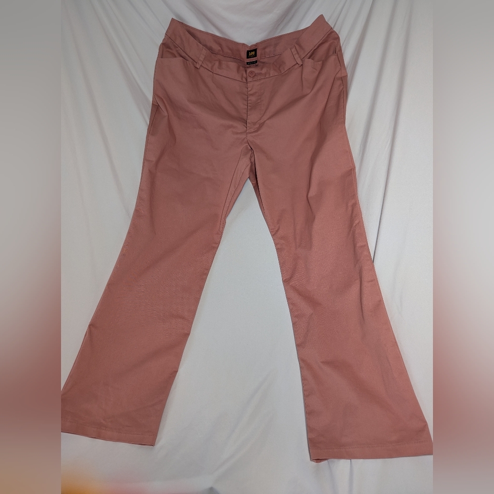 Lee size 18 pink slacks